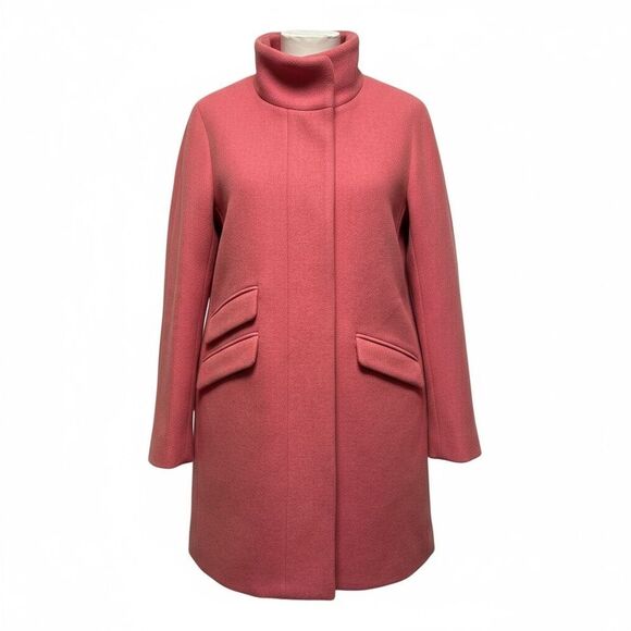 J. Crew Nell Gori Stadium Cloth Wool Cocoon Coat - Picture 1 of 9